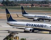 ryanair jets on the tarmac