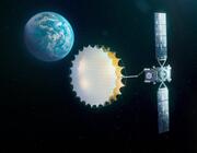 satellite in orbit