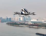 Caption: EHang’s EH216-S received type certification in China in October 2023.   Credit: EHang