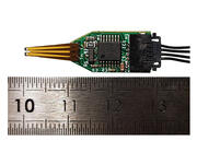anemometer next to metal ruler
