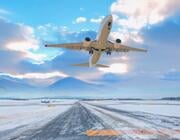winter takeoff