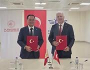 acting secretary giovanni lopez and director general of turkish civil aviation dr. kemal yüksek