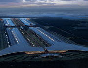 aerial view of the Terafab chip production site in Texas