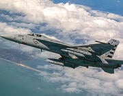 U.S. Navy F/A-18E with AIM-424s