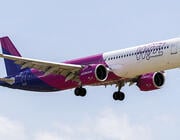 Wizz Air Airbus A321neo flying