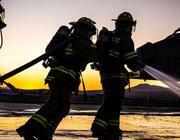 military aircraft firefighters