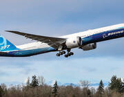 Boeing 777-9 taking off