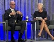 FAA Administrator Bryan Bedford with RAA president and CEO Faye Malarkey Black.