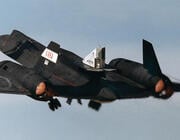Lockheed Blackbird SR-71 flying