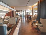 interior of FlexJet private terminal