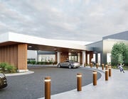 concept art of NetJets private terminal