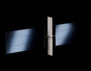 space based data center rendering