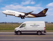 Marken van and UPS 747F