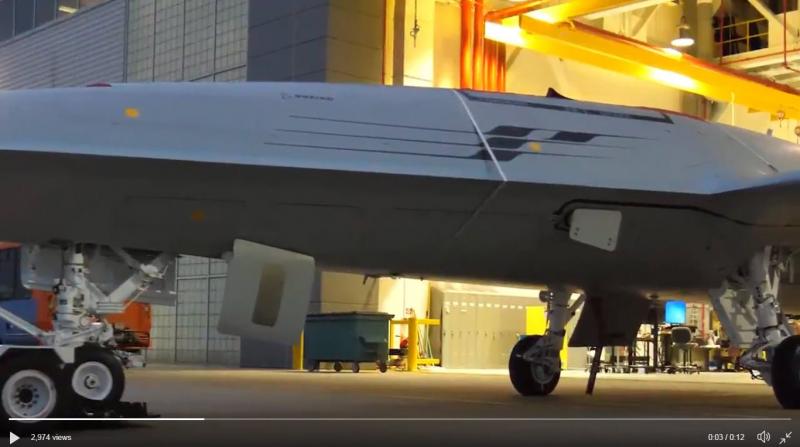 Why Does Boeing's MQ-25 Prototype Look So Stealthy? | Aviation Week Network