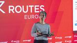 A4E managing director Ourania Georgoutsakou at Routes Europe in Seville