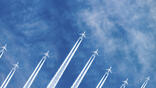 Planes in the sky