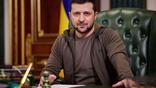 VOLODYMYR ZELENSKYY President of the Ukraine speaking on Ukrainian TV on 14 March 2022. Contributor: Pictorial Press Ltd