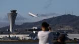 plane taking off at SFO
