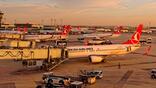 turkish airlines jets at IST