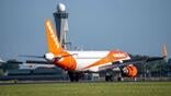 Easyjet aircraft at Schiphol airport