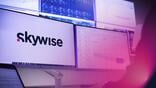 skywise logo pic on computer